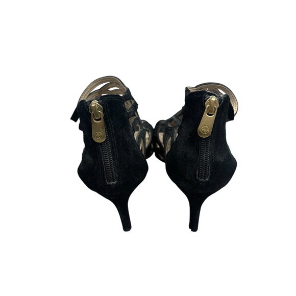 ADRIENNE VITTADINI Size 8 Womens Avl-Anjolie-1 Platform Dress Sandal Black $149 - Picture 6 of 6